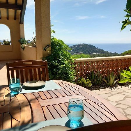 4-Star Private Villa With Heated Pool And Panoramic Sea View At Gulf De Saint Tropez كافالير سور مير المظهر الخارجي الصورة
